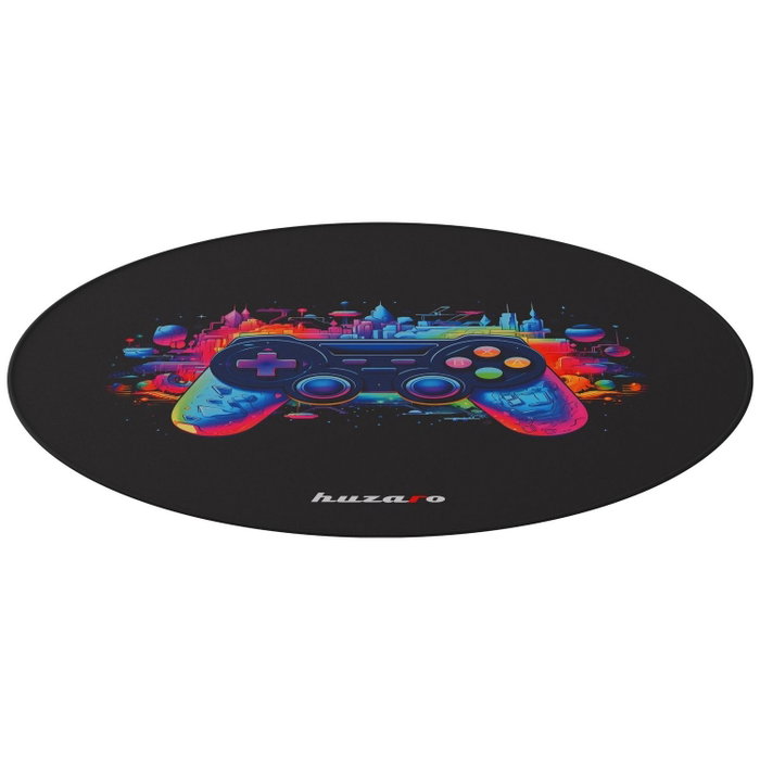 Alfombra Gaming Huzaro HZ-FLOORMAT 7.0 Negro Goma