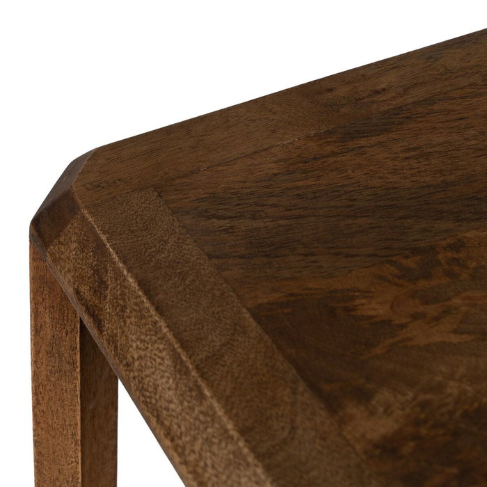 Ixia Estantería de Madera de Mango Marrón 160 x 42 x 85 cm