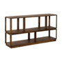 Ixia Estantería de Madera de Mango Marrón 160 x 42 x 85 cm