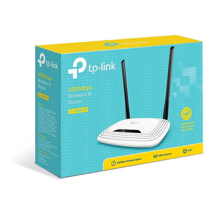 TP-Link TL-WR841N Router Inalámbrico N300 300Mbps 2.4GHz Blanco