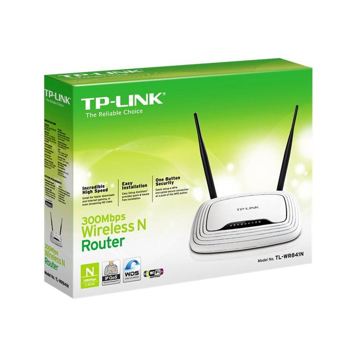 TP-Link TL-WR841N Router Inalámbrico 300Mbps 2.4GHz