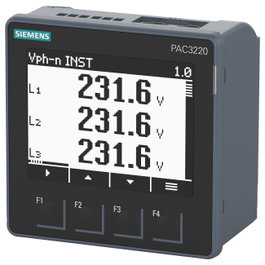 Siemens 7KM3220-0BA01-1DA0 Medidor SENTRON PAC3220