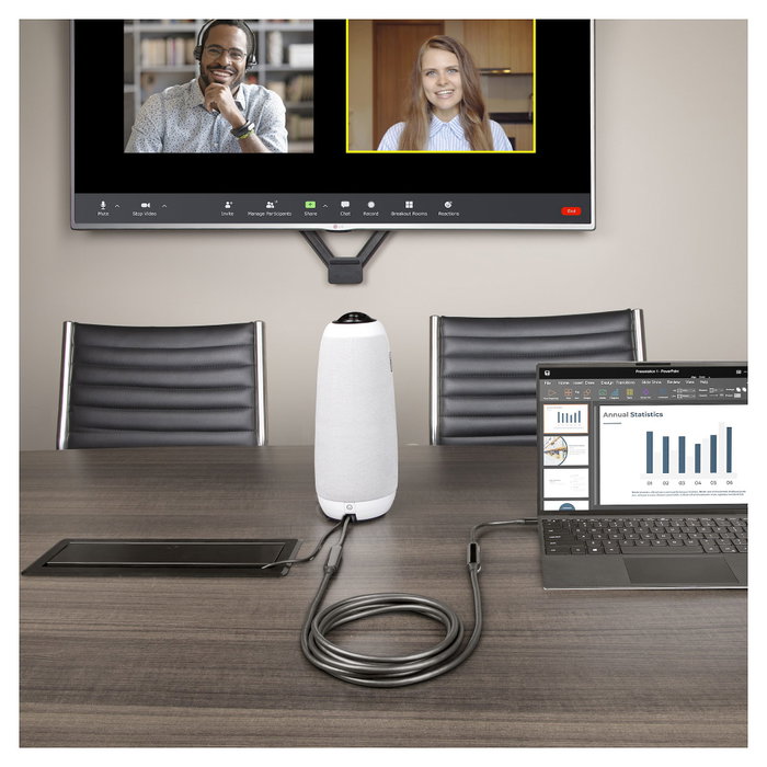 StarTech.com Cable USB-C Activo 3m 10Gbps 60W 8K