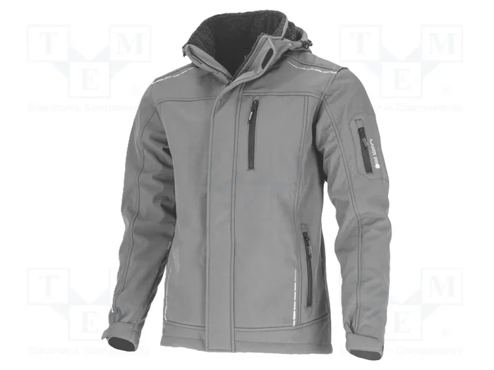LAHTI PRO Chaqueta soft-shell gris talla L LAHTI PRO Chaqueta soft-shell gris talla L