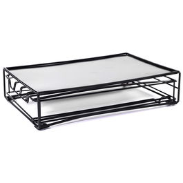 Cook Concept Cajón para Cápsulas Dolce Gusto con Soporte y Almacenamiento para 15 Cápsulas, 21x31x7 cm