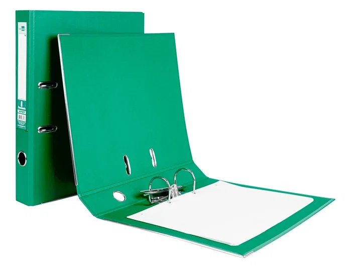 Liderpapel Archivador de palanca verde folio con lomo 52 mm Liderpapel Archivador de palanca verde folio con lomo 52 mm