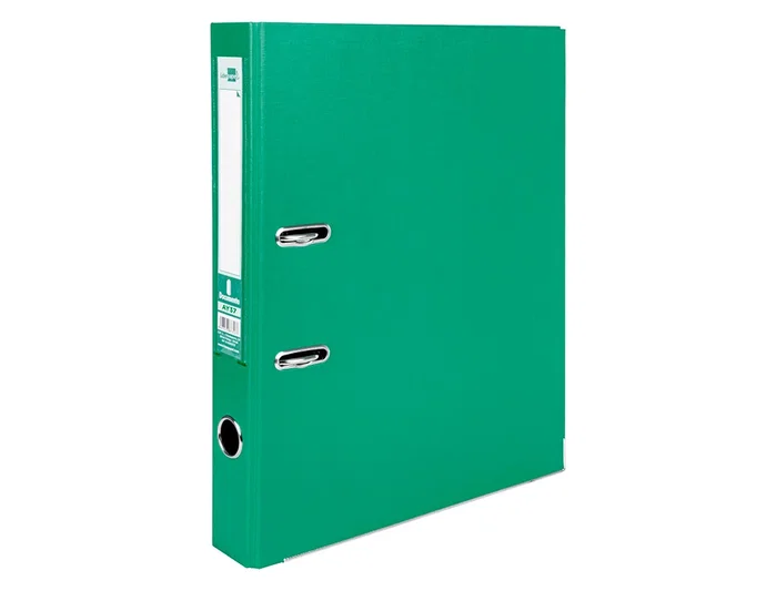 Liderpapel Archivador de palanca verde folio con lomo 52 mm Liderpapel Archivador de palanca verde folio con lomo 52 mm