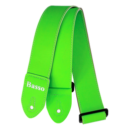 Correa Basso Neón Verde 5 cm