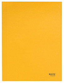 Leitz 39060015 Carpeta de Cartón 3 Solapas A4 Recycle Amarillo