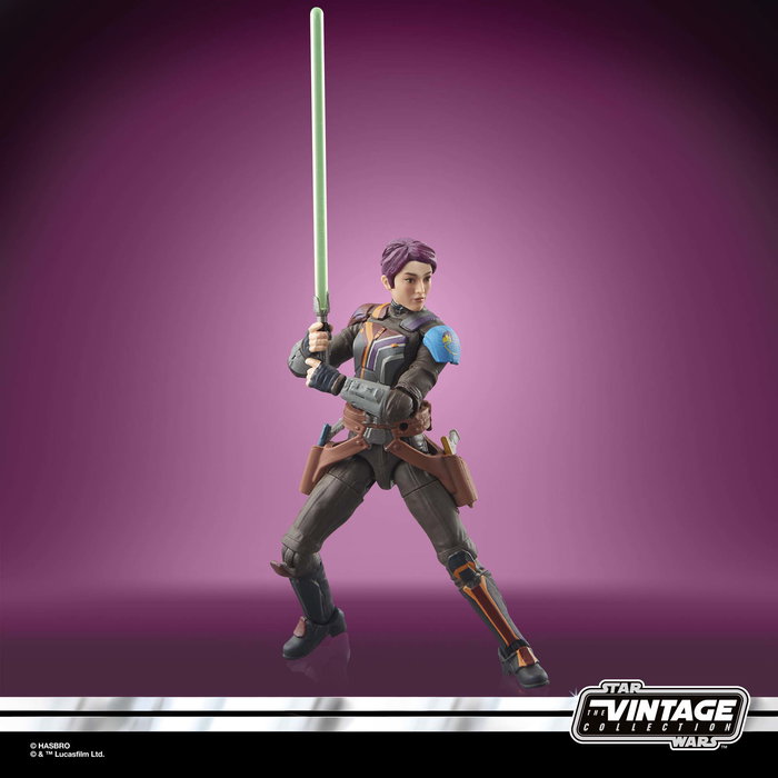 Hasbro Figura Star Wars Ahsoka Sabine Colección Vintage 9.5 cm
