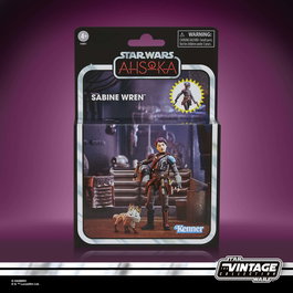 Hasbro Figura Star Wars Ahsoka Sabine Colección Vintage 9.5 cm
