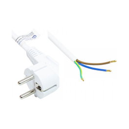 GoodConnections Cable de alimentación Alcasa P0185-W015 Blanco 1,5 m
