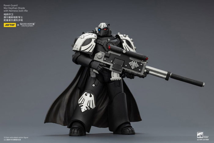 Joy Toy Warhammer 40,000 Figura Raven Guard Mor Deythan Shade 12 cm Joy Toy Warhammer 40,000 Figura Raven Guard Mor Deythan Shade 12 cm
