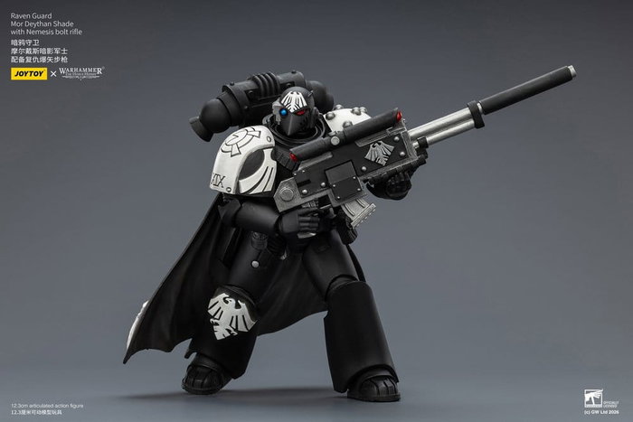 Joy Toy Warhammer 40,000 Figura Raven Guard Mor Deythan Shade 12 cm Joy Toy Warhammer 40,000 Figura Raven Guard Mor Deythan Shade 12 cm