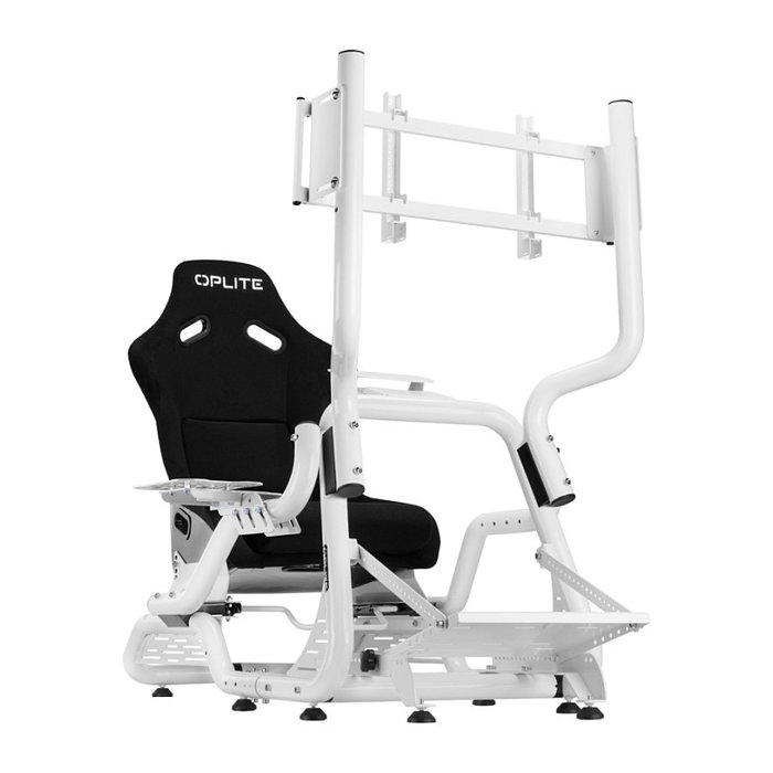 Oplite SIMRACING & FLIGHT HOLDER WHITE Blanco