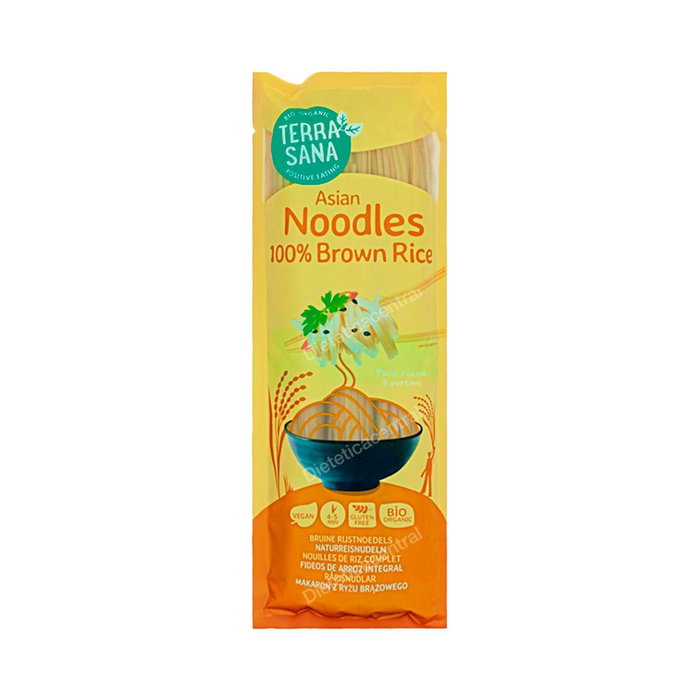 Terrasana Fideos de Arroz Noodles Integral 250g Terrasana Fideos de Arroz Noodles Integral 250g