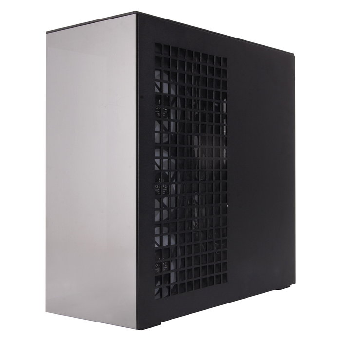 ARCTIC Xtender Caja PC Gaming Mid-Tower, Negro Cristal Templado Espejo, Soporte EATX, Montaje Vertical GPU, 6 Bahías, 7 Ranuras, Controlador Ventiladores ARGB 4-pin