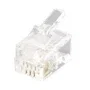 Equip Kit de 100 conectores RJ-11 4P4C 121111 Transparente