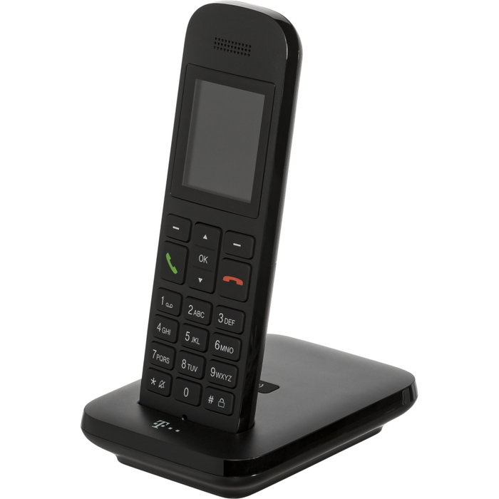 Telekom Sinus 12 Teléfono analógico negro Telekom Sinus 12 Teléfono analógico negro