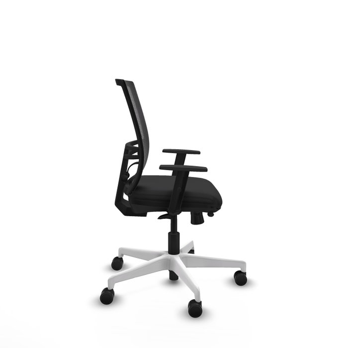PIQUERAS Y CRESPO Silla de oficina Yunquera Negro con mecanismo Sincro/Traslack PIQUERAS Y CRESPO Silla de oficina Yunquera Negro con mecanismo Sincro/Traslack