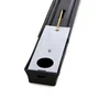 HO - Carril Monofásico Focos LED 1M Negro [HO-218000CARRILN]
