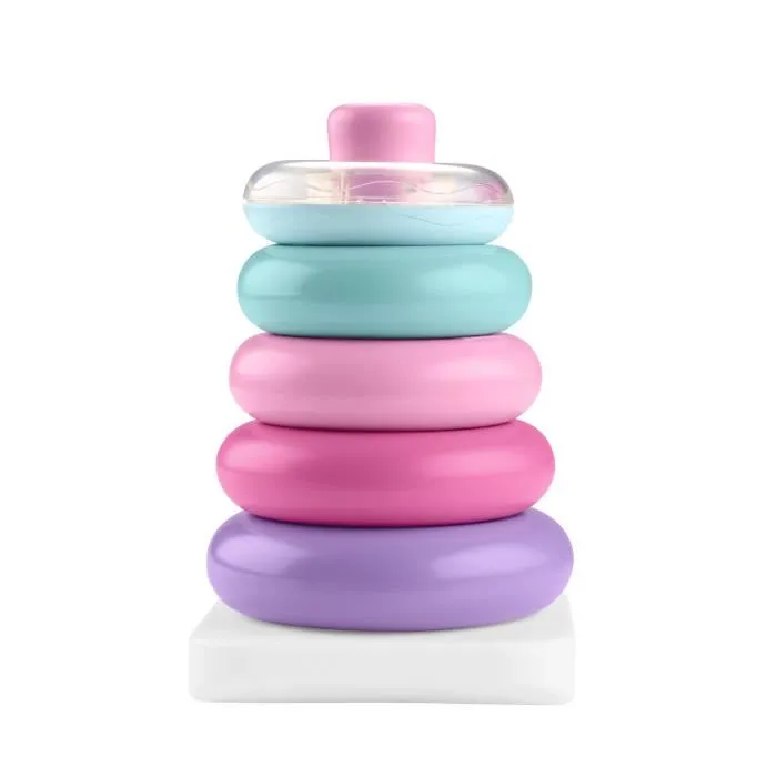 Fisher-Price Juguete Apilable Pirámide Arcoíris para Bebés JGP94