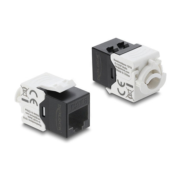 DeLOCK 90794 Módulo Keystone RJ45 hembra a LSA Cat.6 UTP DeLOCK 90794 Módulo Keystone RJ45 hembra a LSA Cat.6 UTP