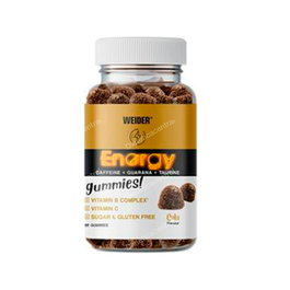 WEIDER Gummy Energy Cafeína Cola 80 Gummies