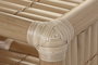 DKD Home Decor Mesita de Noche Tropical Bambu Ratan Natural 50 x 40 x 55 cm