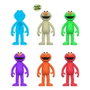Super7 Sesame Street Figuras ReAction Wave 04 Elmo - Expositor de 12 Cajas Sorpresa