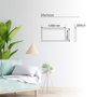 GSC Evolution Panel LED Kisongo 120x60cm 60W 4200K Níquel