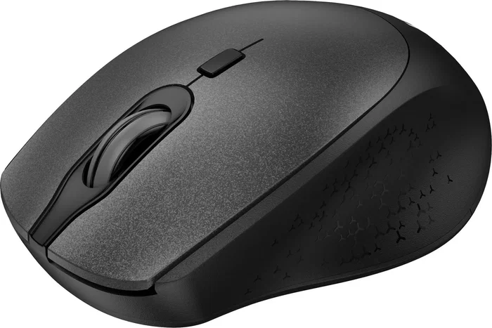 Accura Laurel Ratón Ergonómico Inalámbrico Negro 800-1600 DPI