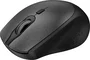 Accura Laurel Ratón Ergonómico Inalámbrico Negro 800-1600 DPI