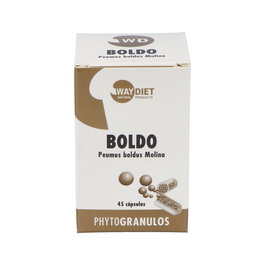 WAYDIET NATURAL PRODUCTS Boldo Phytogranulos 45 Cápsulas - Complemento alimenticio para apoyo digestivo