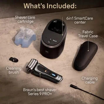 Braun Series 9 Pro+ 9565cc Máquina de Afeitar Eléctrica Metálica Braun Series 9 Pro+ 9565cc Máquina de Afeitar Eléctrica Metálica