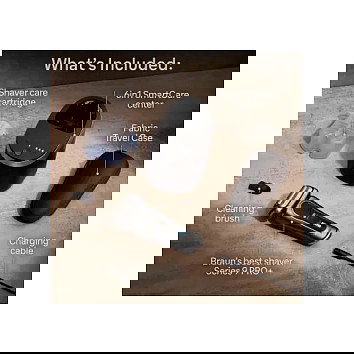 Braun Rasierer Series 9 Pro+ 9565cc Máquina de afeitar de láminas Wet & Dry Metálico Tecnología Sonic Autonomía 60 min