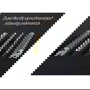 Braun Rasierer Series 9 Pro+ 9565cc Máquina de afeitar de láminas Wet & Dry Metálico Tecnología Sonic Autonomía 60 min