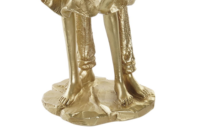 DKD Home Decor Figura de Resina Pareja Dorado DKD Home Decor Figura de Resina Pareja Dorado