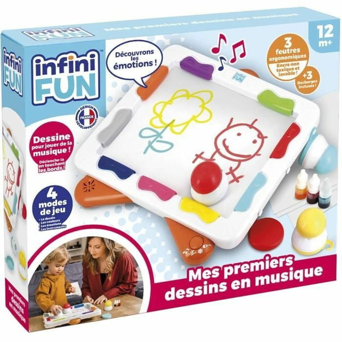 Infini Fun Mis Primeros Dibujos en Música - 4 Modos de Juego