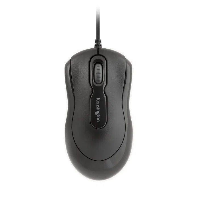 Kensington K72480WW Ratón Mouse-in-a-Box EQ Oficina Ambidextro USB Tipo A Óptico 1000 DPI, Cable 1.8m, Diseño Ecológico con 58% Material Reciclado, Compatible Windows/Mac/ChromeOS
