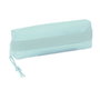 Safta Portatodo Escolar Rectangular Azul Claro con Goma Elástica