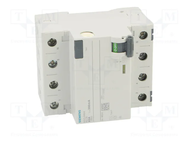 Siemens FI-Schalter Typ A 63A 3+N 300mA 400V 4TE