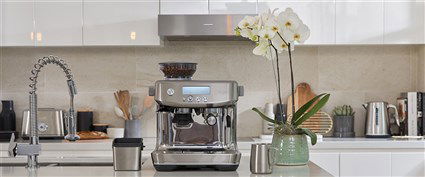 Sage SES878BSS4EEU1 Cafetera Barista Pro™ con Tecnología ThermoJet® para un Café Profesional en Casa, Molinillo Integrado y Control de Temperatura Digital