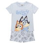 Cerdá Pijama Corto Single Jersey Bluey 3 Años - Light Blue