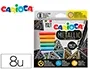 Carioca Rotulador Punta Fina Metallic Colores Surtidos Caja 8 Unidades