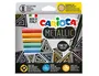 Carioca Rotulador Punta Fina Metallic Colores Surtidos Caja 8 Unidades