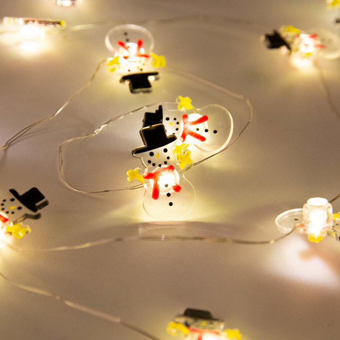 Guirnalda LED Interior 3M HO-XMAS-027-IP20-3M-WW para decoración navideña