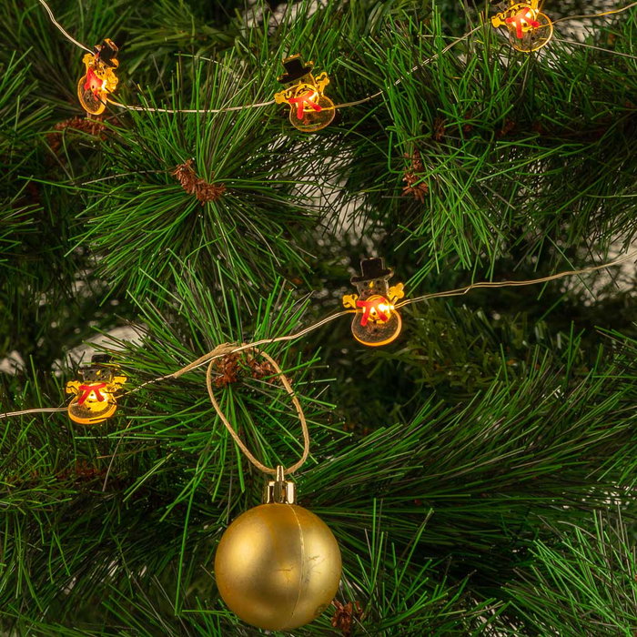 Guirnalda LED Interior 3M HO-XMAS-027-IP20-3M-WW para decoración navideña