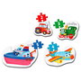 Clementoni My First Puzzle Medios de Transporte 3-6-9-12 Piezas