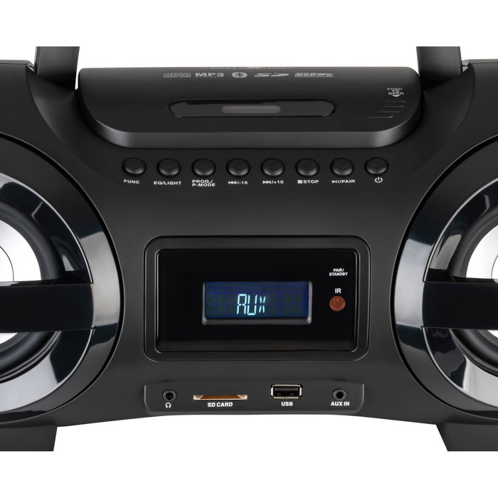 REFLEXION CDR900BT Sistema de estéreo portátil con Bluetooth y CD